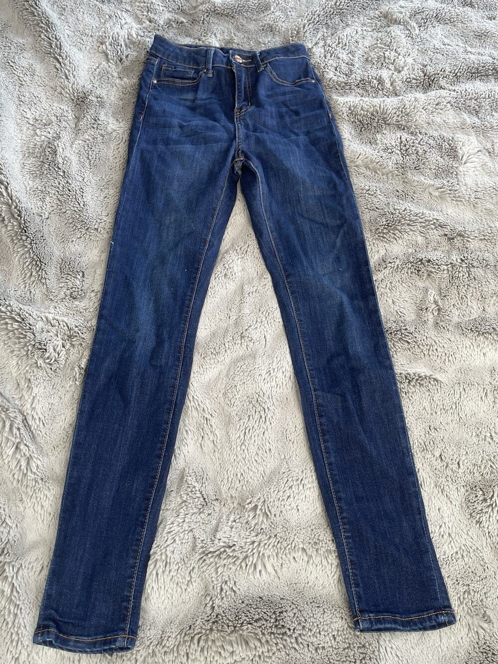 Women's Simple Society Jeans Size 1/25 Cotton Polyester Rayon Zipper Button